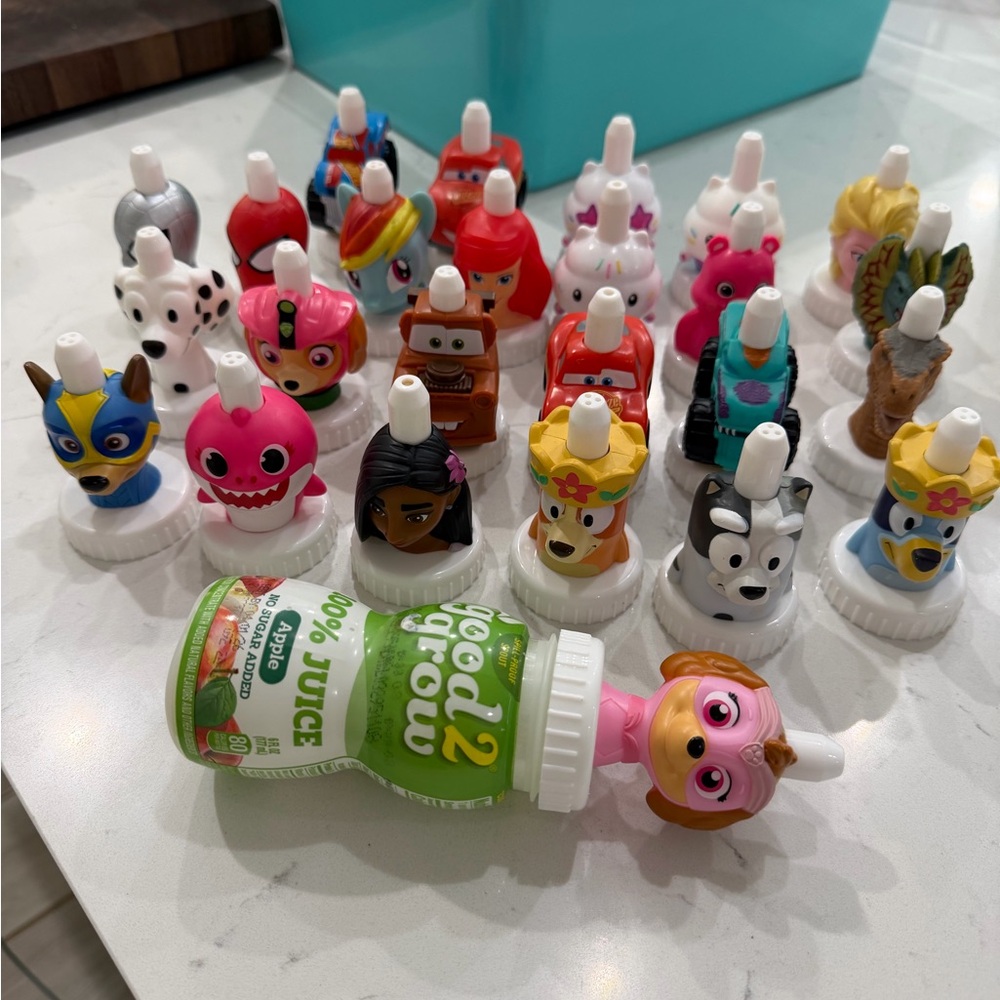 Good 2 Grow Character Bottle Toppers for Kids